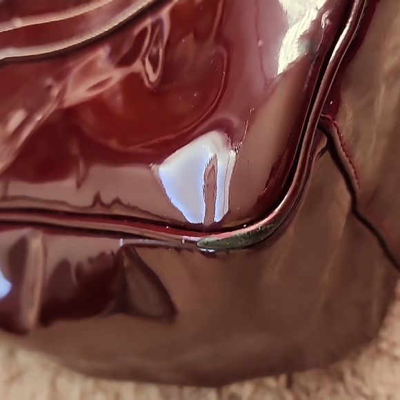 PROJECT Coach patent leather tote bag f12839 - Picture 4 of 10